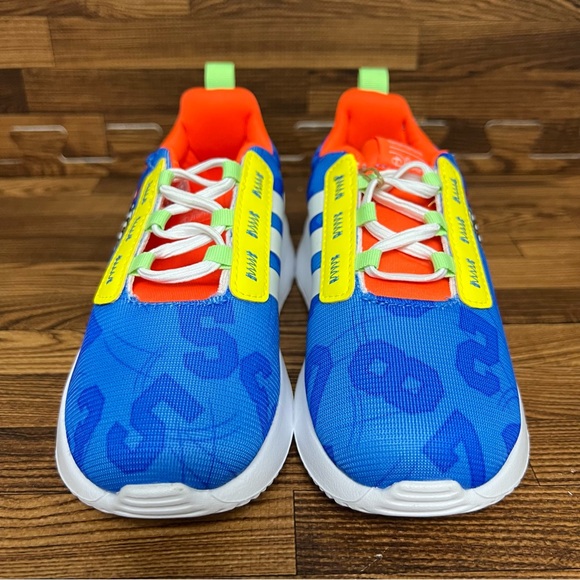 Adidas Racer TR21 Donald Duck Toddler Blue Sneakers #644 - Picture 6 of 7